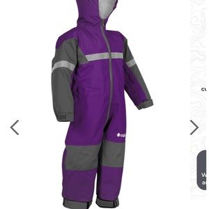 Kids Oaki Rain suit 5T GREEN